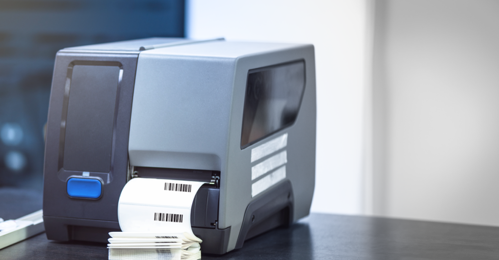 Thermal printing labels