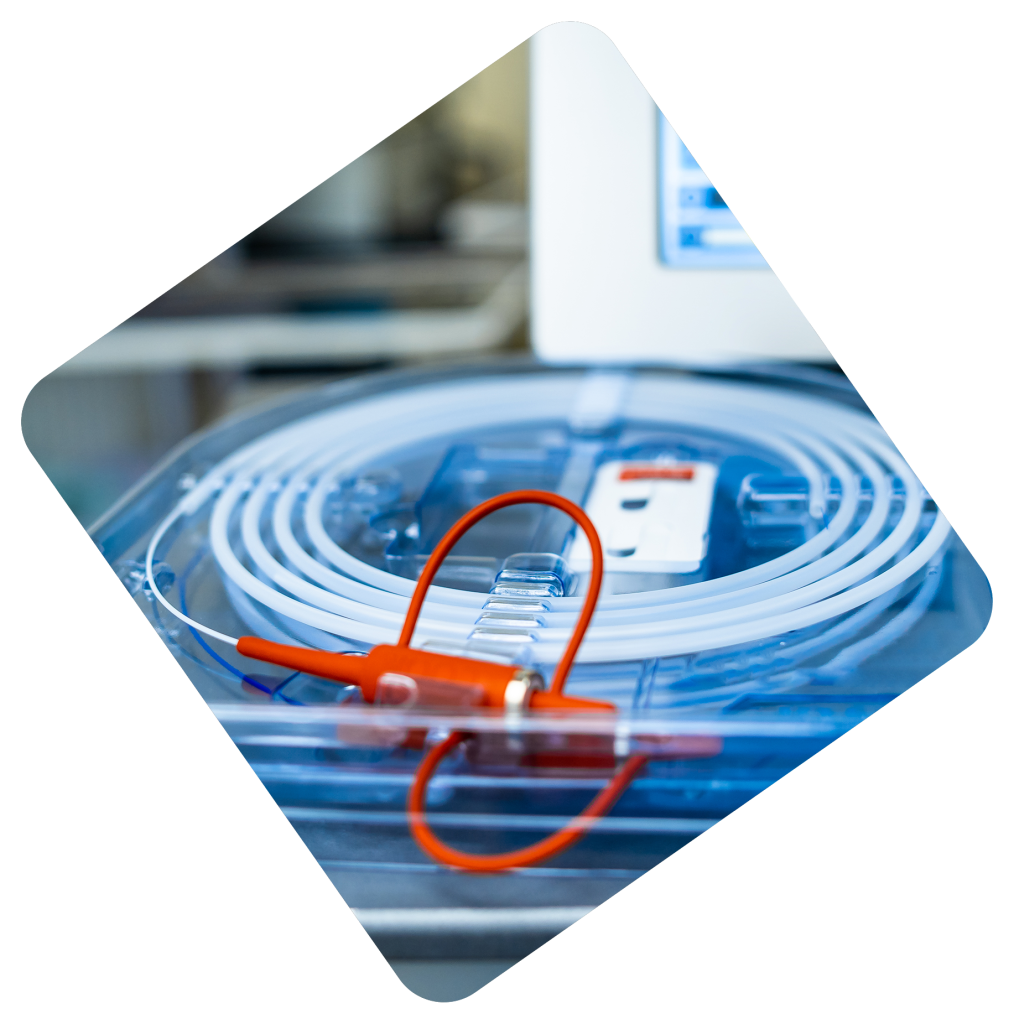 A surgical device that might undergo EtO sterilization